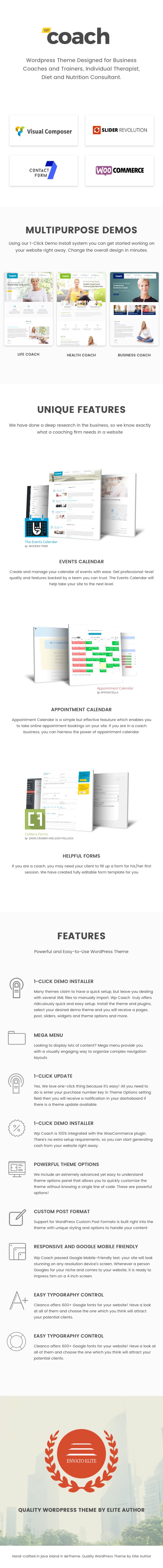 Coachie - WordPress Theme für Coaching Business - 1